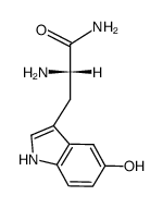 DL-5-hydroxytryptophane amide Structure