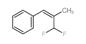 Benzene,(3,3-difluoro-2-methyl-1-propen-1-yl)-结构式