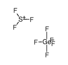 trifluorosulfonium pentafluorogermanate(IV)结构式