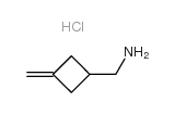 (3-methylidenecyclobutyl)methanamine,hydrochloride结构式