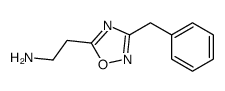 2-(3-benzyl-1,2,4-oxadiazol-5-yl)ethanamine Structure