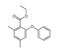 ethyl 2,4-dimethyl-6-phenoxybenzoate Structure