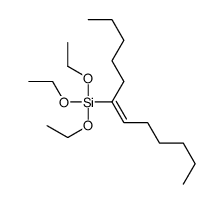 dodec-6-en-6-yl(triethoxy)silane Structure