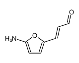 3-(5-aminofuran-2-yl)prop-2-enal结构式