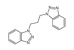 1,1'-(1,3-propylene)bis-1H-benzotriazole Structure