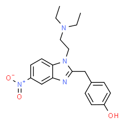 4'-hydroxy Nitazene结构式