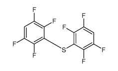 1,1'-Sulfanediylbis(2,3,5,6-tetrafluorobenzene) Structure