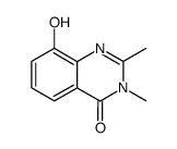 8-hydroxy-2,3-dimethyl-quinazolin-4(3H)-one Structure