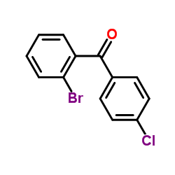 2-Bromo-4'-chlorobenzophenone Structure