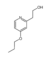 2-(4-propoxy-[2]pyridyl)-ethanol结构式