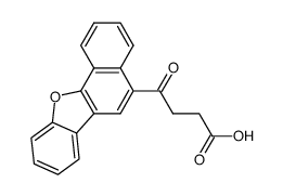 4-benzo[b]naphtho[2,1-d]furan-5-yl-4-oxo-butyric acid Structure