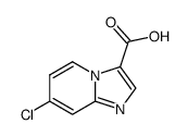 IMidazo[1,2-a]pyridine-3-carboxylic acid, 7-chloro- structure