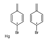 bis[(4-bromophenyl)methyl]mercury结构式