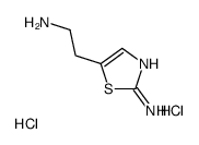 5-(2-aminoethyl)-1,3-thiazol-2-amine,dihydrochloride Structure