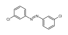 1,2-bis(3-chlorophenyl)diazene Structure