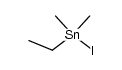 ethyl-dimethyl tin (1+), iodide结构式