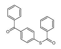 S-(4-benzoylphenyl) benzenecarbothioate Structure