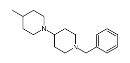 1-benzyl-4-(4-methylpiperidin-1-yl)piperidine Structure