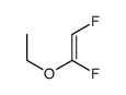 1-ethoxy-1,2-difluoroethene结构式