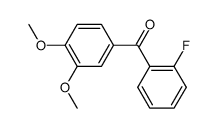 (2,3-DIMETHOXYPHENYL)(2-FLUOROPHENYL)METHANONE Structure