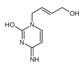 4-amino-1-[(E)-4-hydroxybut-2-enyl]pyrimidin-2-one Structure