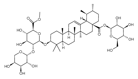 cynarasaponin A methyl ester Structure
