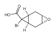 8-bromo-8-carboxy-4-oxatricyclo[5.1.0.03,5]octane结构式