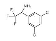 (1S)-1-(3,5-dichlorophenyl)-2,2,2-trifluoroethanamine Structure