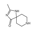 2-methyl-1,3,8-triazaspiro[4.5]dec-1-en-4-one(SALTDATA: 1.95HCl 0.1H2O) structure