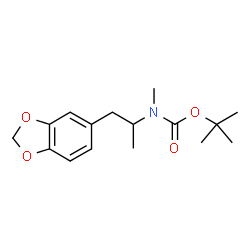 3,4-MDMA tert-butyl Carbamate Structure