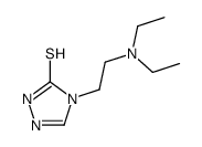 4-[2-(diethylamino)ethyl]-1H-1,2,4-triazole-5-thione结构式