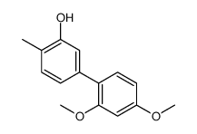 5-(2,4-dimethoxyphenyl)-2-methylphenol Structure