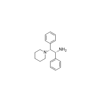 (αR,βR)-α,β-Diphenyl-1-piperidineethanamine structure