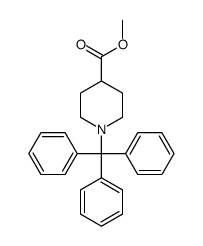 N-tritylisonipecotic acid methyl ester Structure