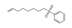 7-octenyl phenyl sulfone Structure