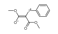 Betain Bis-methoxycarbonyl-phenyljodonio-methan Structure