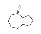 2,3,5,6,7,8-hexahydro-1H-azulen-4-one结构式