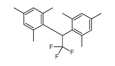 1,3,5-trimethyl-2-[2,2,2-trifluoro-1-(2,4,6-trimethylphenyl)ethyl]benzene结构式