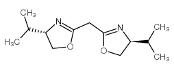 双[(S)-4-异丙基-4,5-二氢噁唑-2-基]甲烷结构式