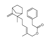 santalyl phenyl acetate结构式