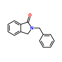 2-Benzyl-1-isoindolinone结构式