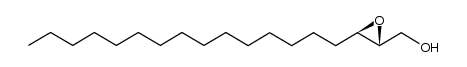 (2R,3R)-2,3-epoxyoctadecan-1-ol结构式