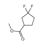 3,3-二氟环戊烷-1-羧酸甲酯图片