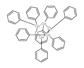 1,4,2,3,5,6-Dioxatetragermanin,tetrahydro-2,2,3,3,5,5,6,6-octaphenyl- Structure