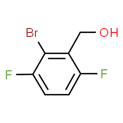 2-Bromo-3,6-difluorobenzyl alcohol结构式