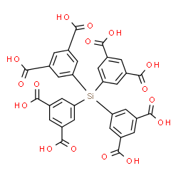 1,3-苯二甲酸,5,5',5'',5'''-硅烷四基四烷基图片