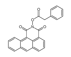 N-(phenylacetyloxy)anthracene-1,9-dicarboximide结构式
