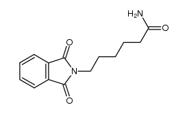 6-(1,3-dioxo-2,3-dihydro-1H-isoindol-2-yl)hexanamide结构式