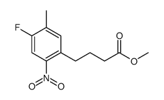 methyl 4-(4-fluoro-5-methyl-2-nitrophenyl)butanoate picture