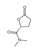 2-Furancarboxamide,tetrahydro-N,N-dimethyl-5-oxo-,(R)-(9CI)结构式